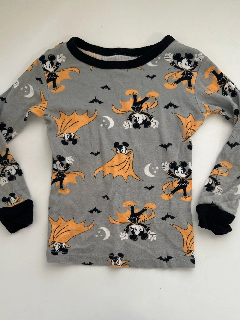 Disney Toddler Halloween Mickey Mouse Vampire 2 Piece Pajama Sets